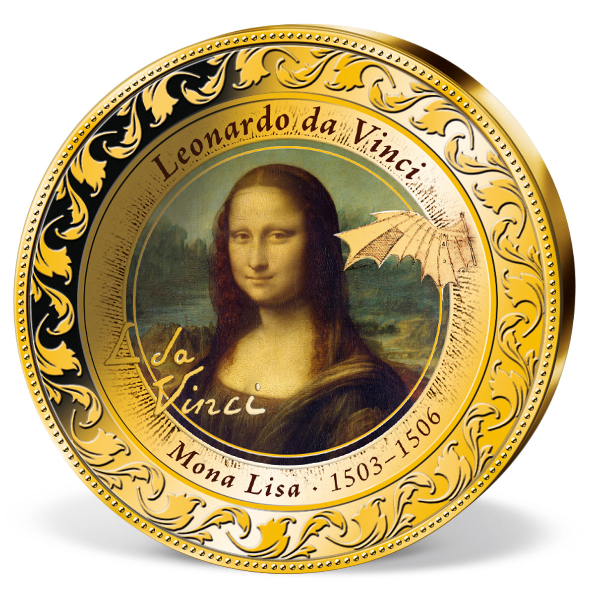 Medal "Mona Lisa - Leonarda da Vinci"